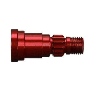 [AX7753R] Stub axle, aluminum (red-anodized) (1PCS) 
