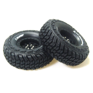 L-T3230VB CR-GRIFFIN 1/10 Scale 1.9인치 Crawler Tires Super Soft Compound / Black Rim / 12mm HEX
