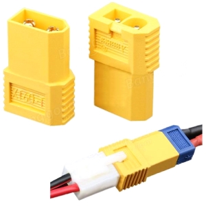 UP-XT60-T XT60 Male Plug To Tamiya Female Connector Plug (2pcs)
