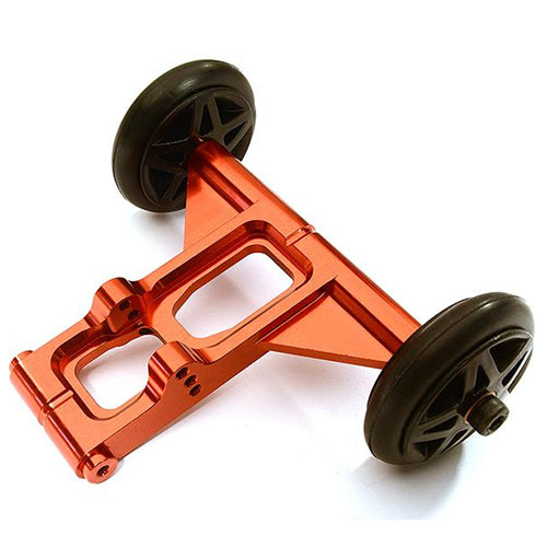Billet Machined Wheelie Bar Set for Arrma 1/8 Kraton 6S BLX (Red) 크라톤윌리바