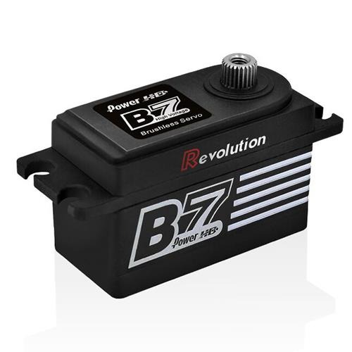 (레이스 최적화 스펙, 로우 프로파일 서보) B7 Revolution HV (Low Profile) Brushless Digital Servos 13kg / 0.055sec