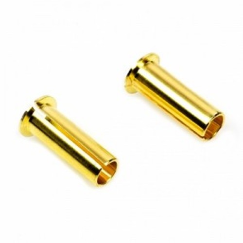 [CE-CBR45] 5mm to 4mm Euro Connector Conversion Bullet Reducer 24K GOLD 2pcs